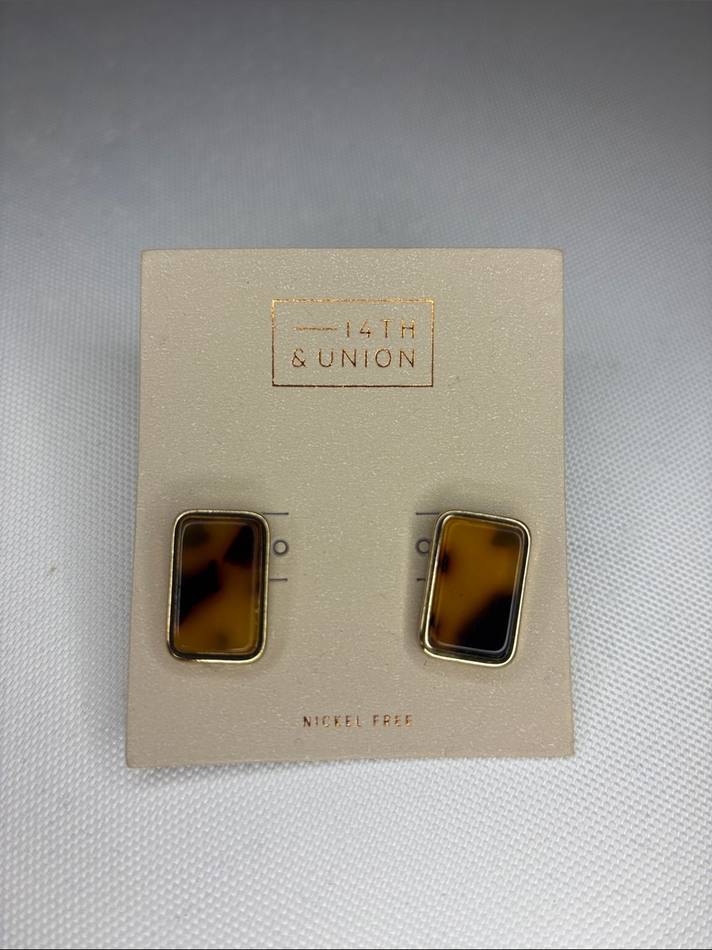 NWT tortoise shell Nordstrom earrings